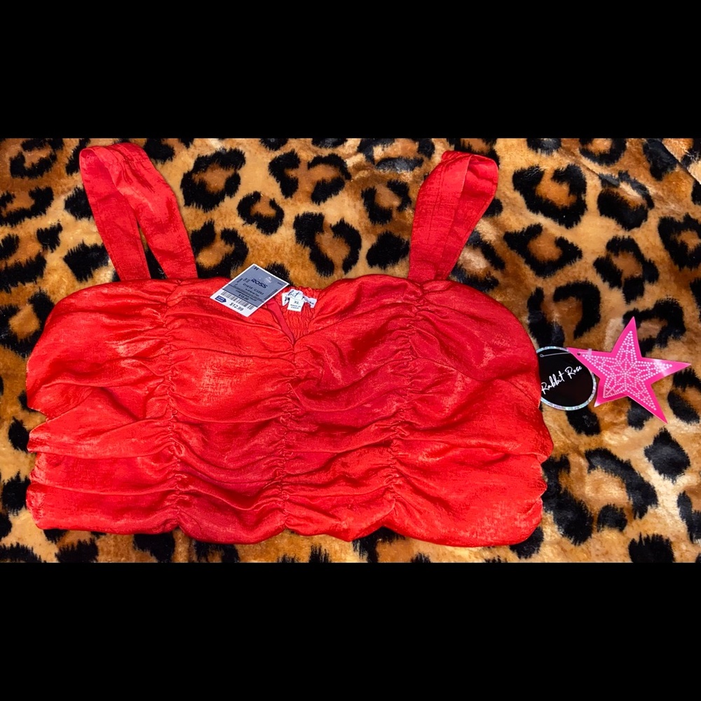 Rabbit Rose Crop Top